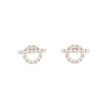 Hermes Finesse Earrings Pink