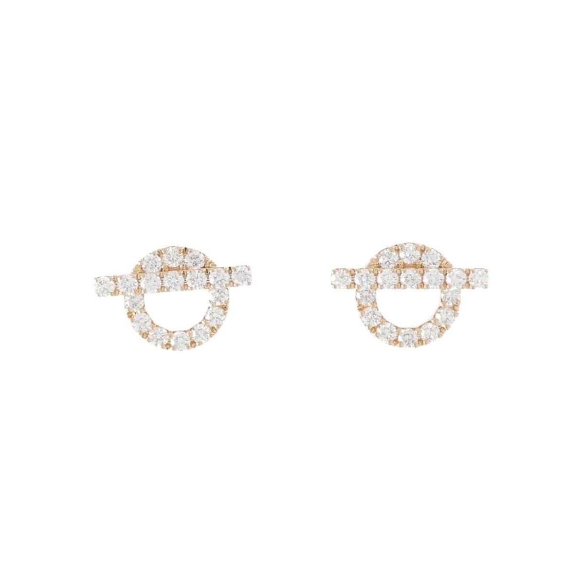 Hermes Finesse Earrings Pink