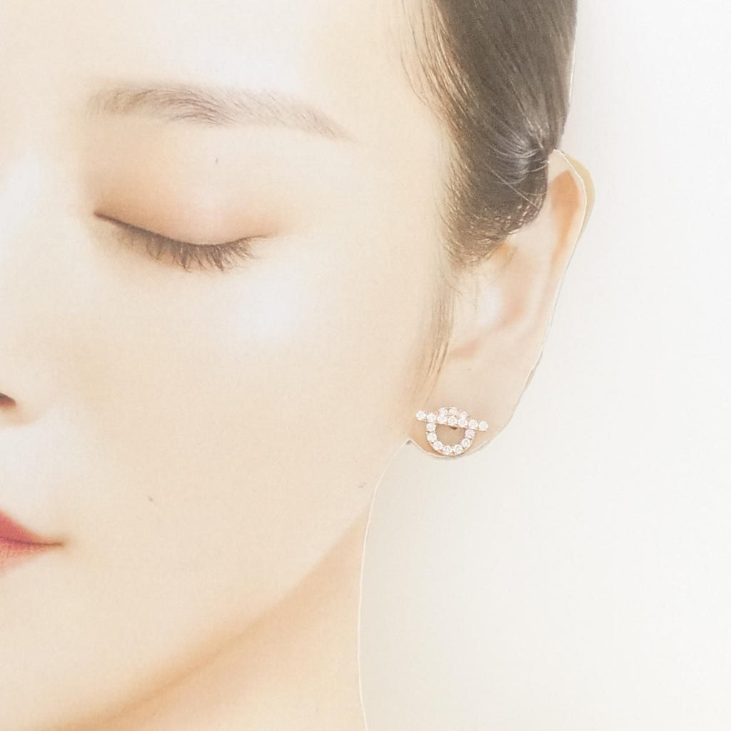 Hermes Finesse Earrings Pink — view 4