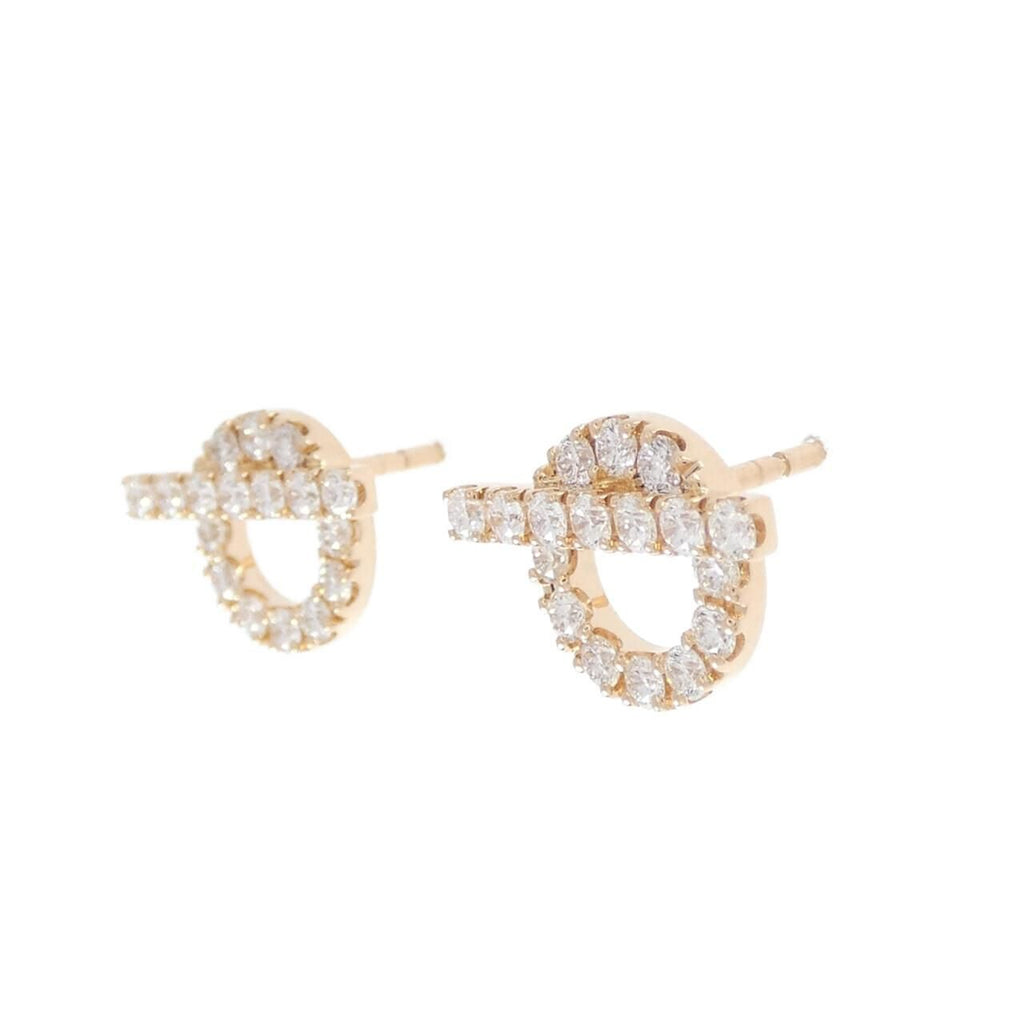 Hermes Finesse Earrings Pink — view 2