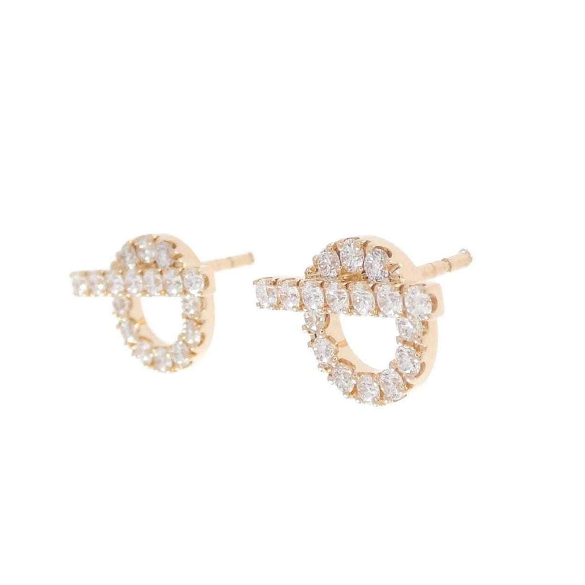 Hermes Finesse Earrings Pink — view 2