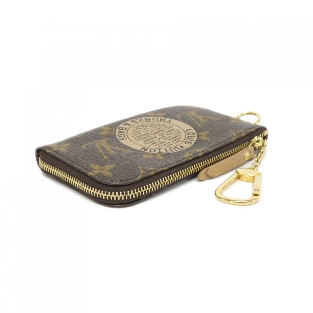 Louis Vuitton Monogram Pochette Cles Coin & Key Case Key Holder — view 3