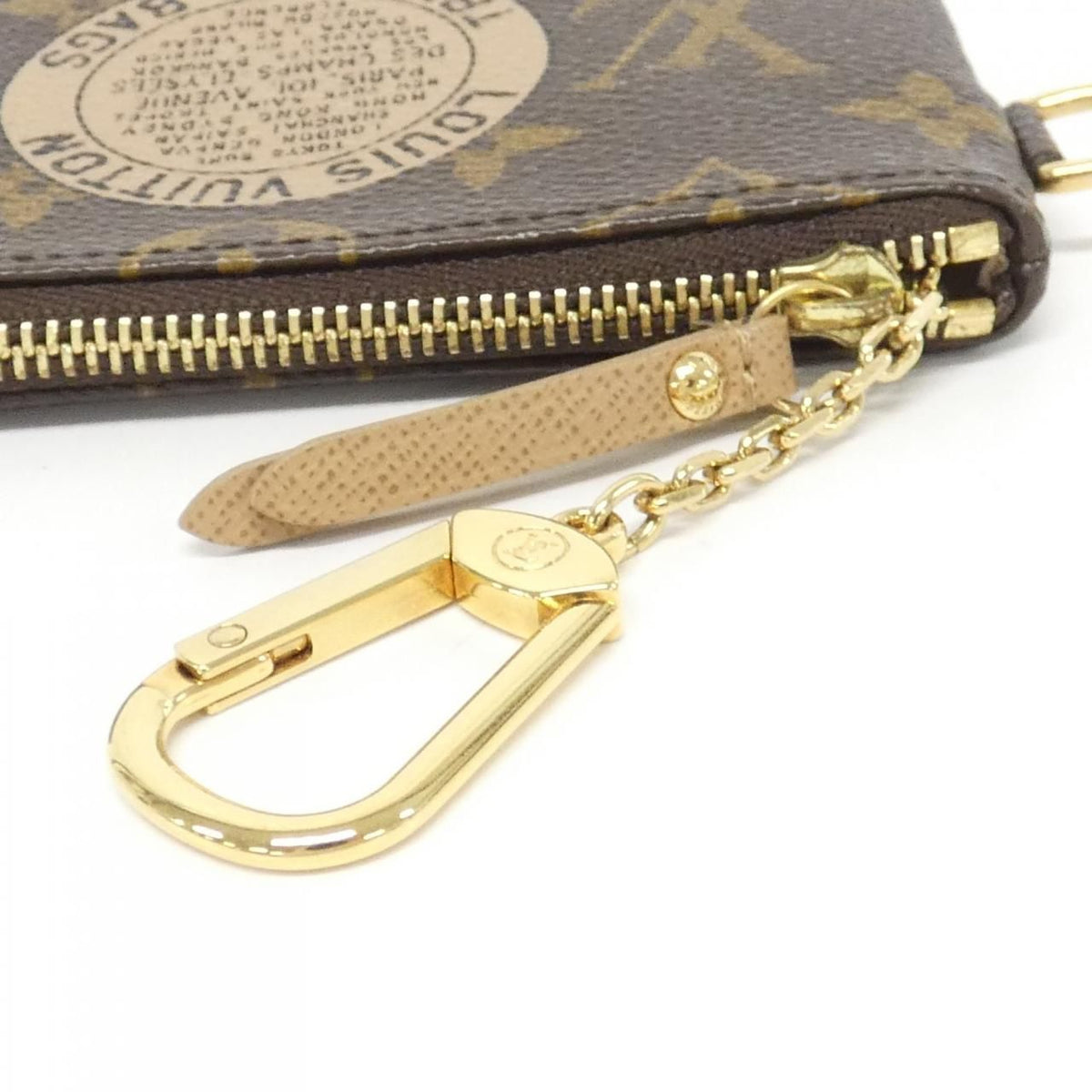 Louis Vuitton Monogram Pochette Cles Coin & Key Case Key Holder — view 5