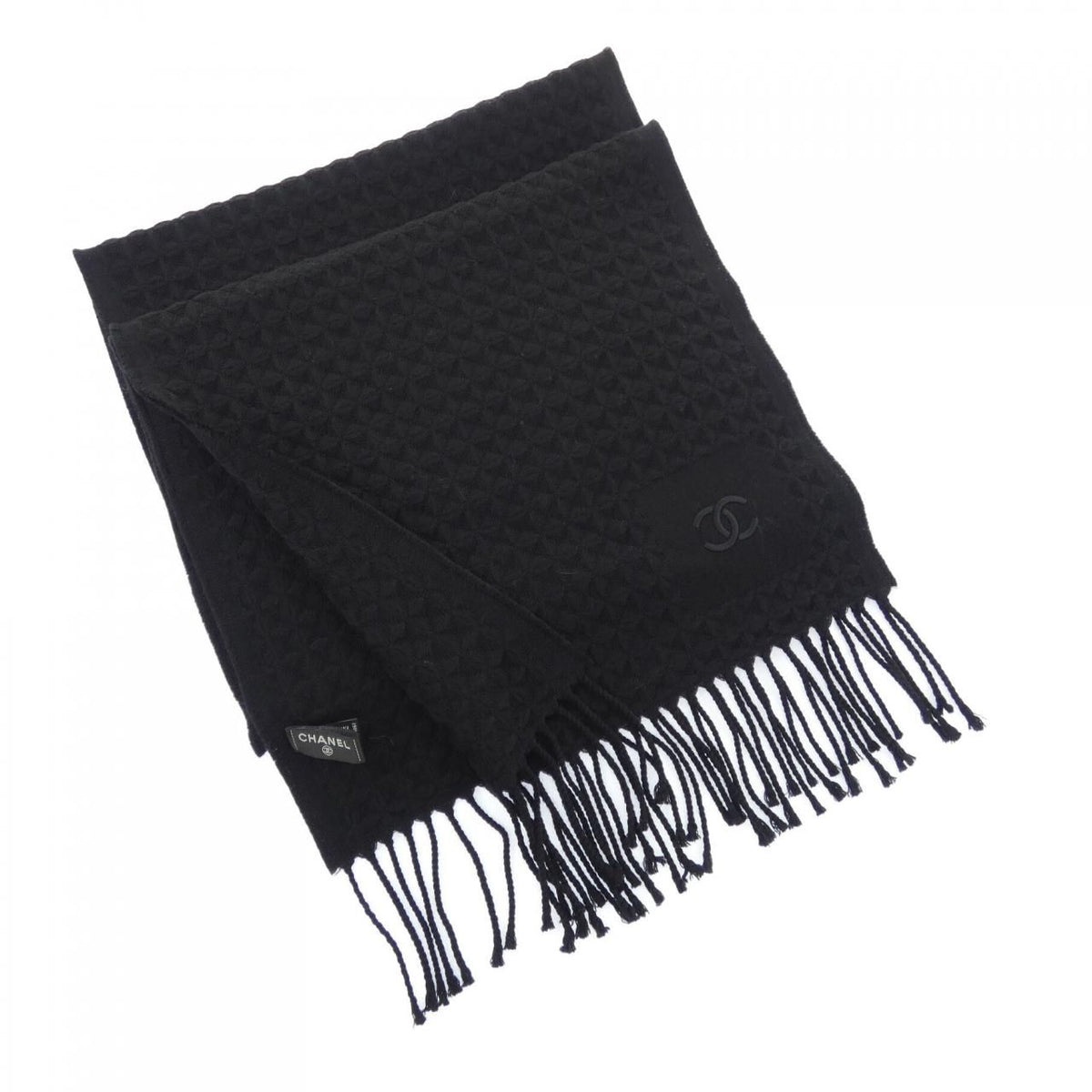 Chanel Scarf Black