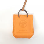 Hermes Sac Orange Bag Charm — view 2