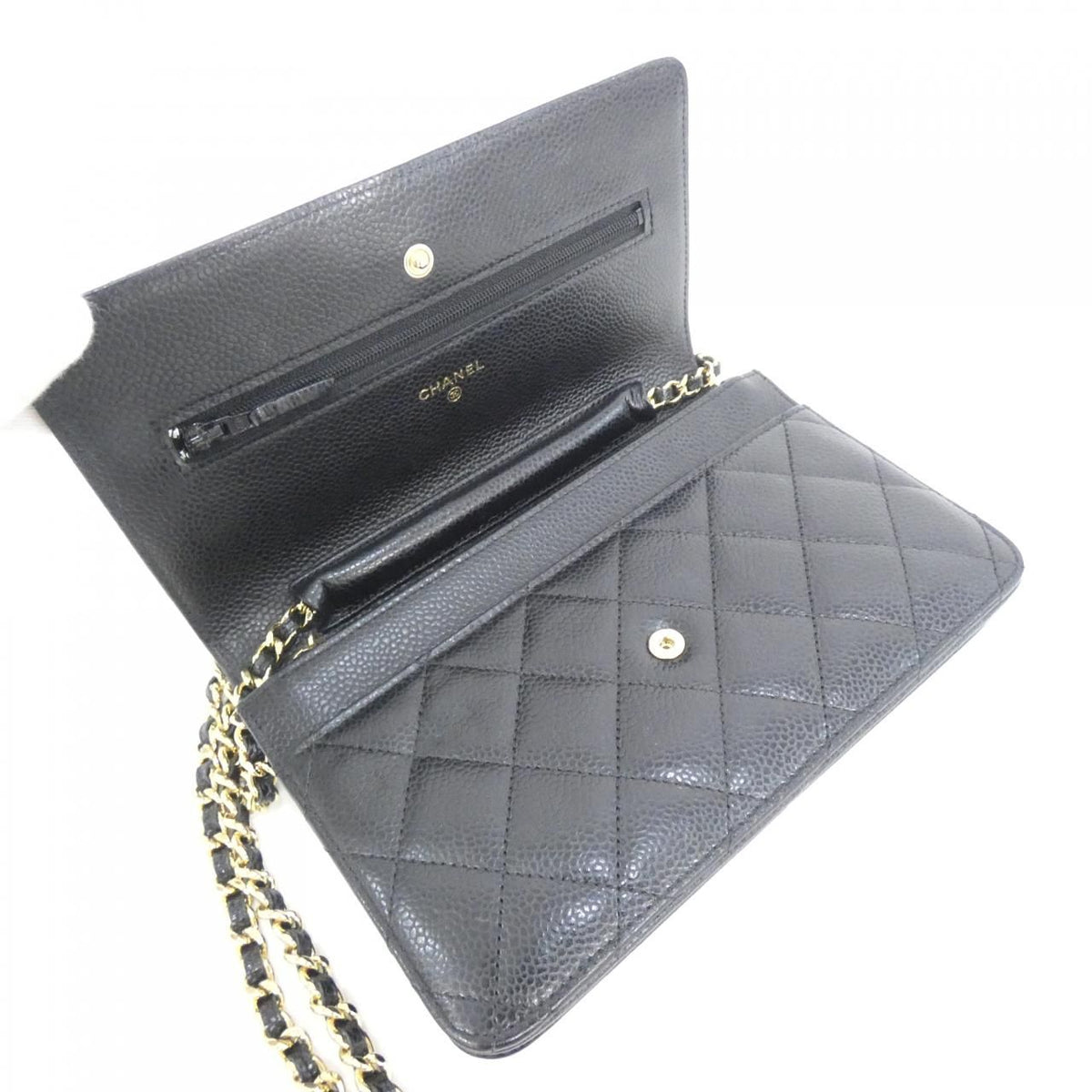 Chanel Timeless Classic Line Chain Wallet Shoulder Bag — view 8