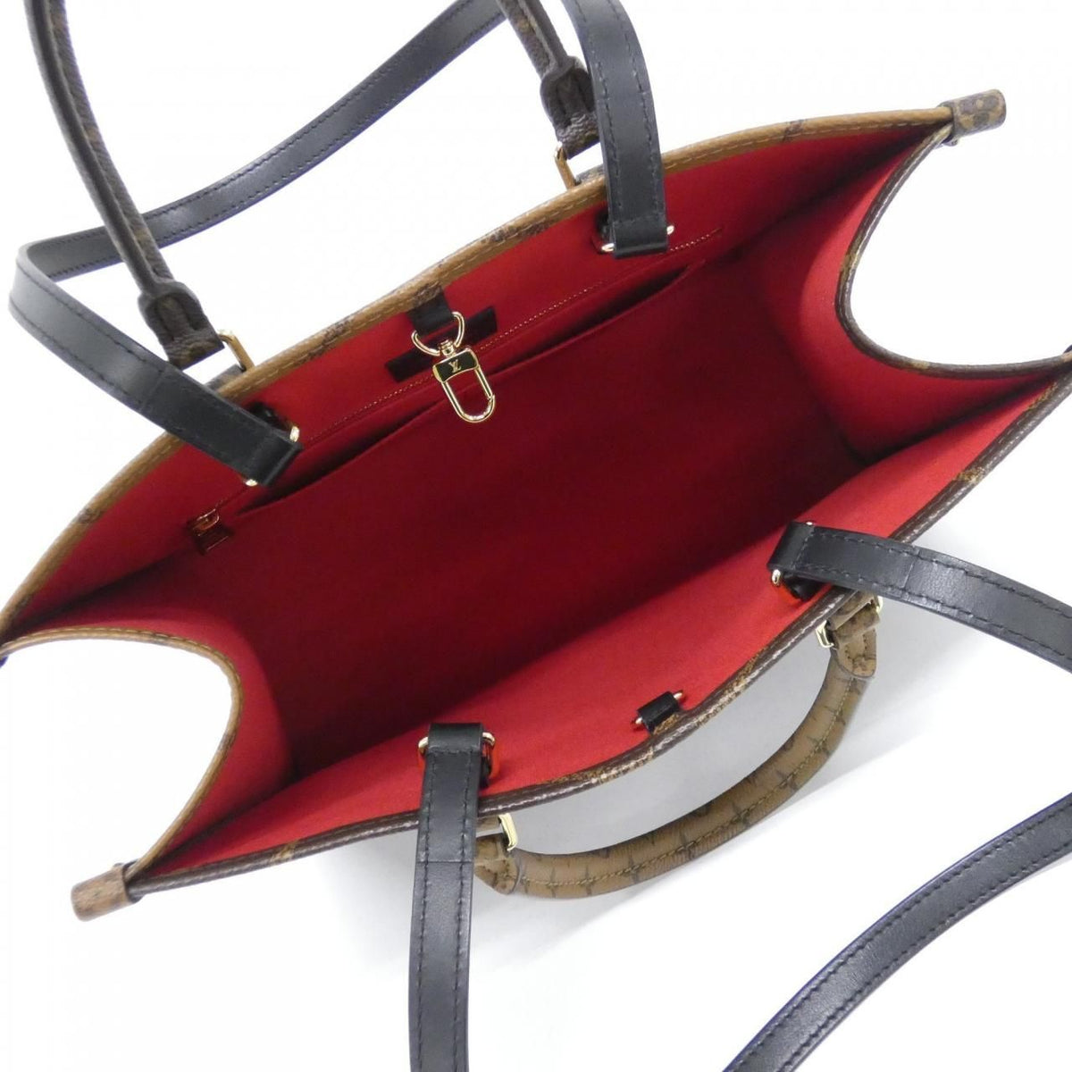Louis Vuitton Monogram Giant On The Go MM Bag — view 5