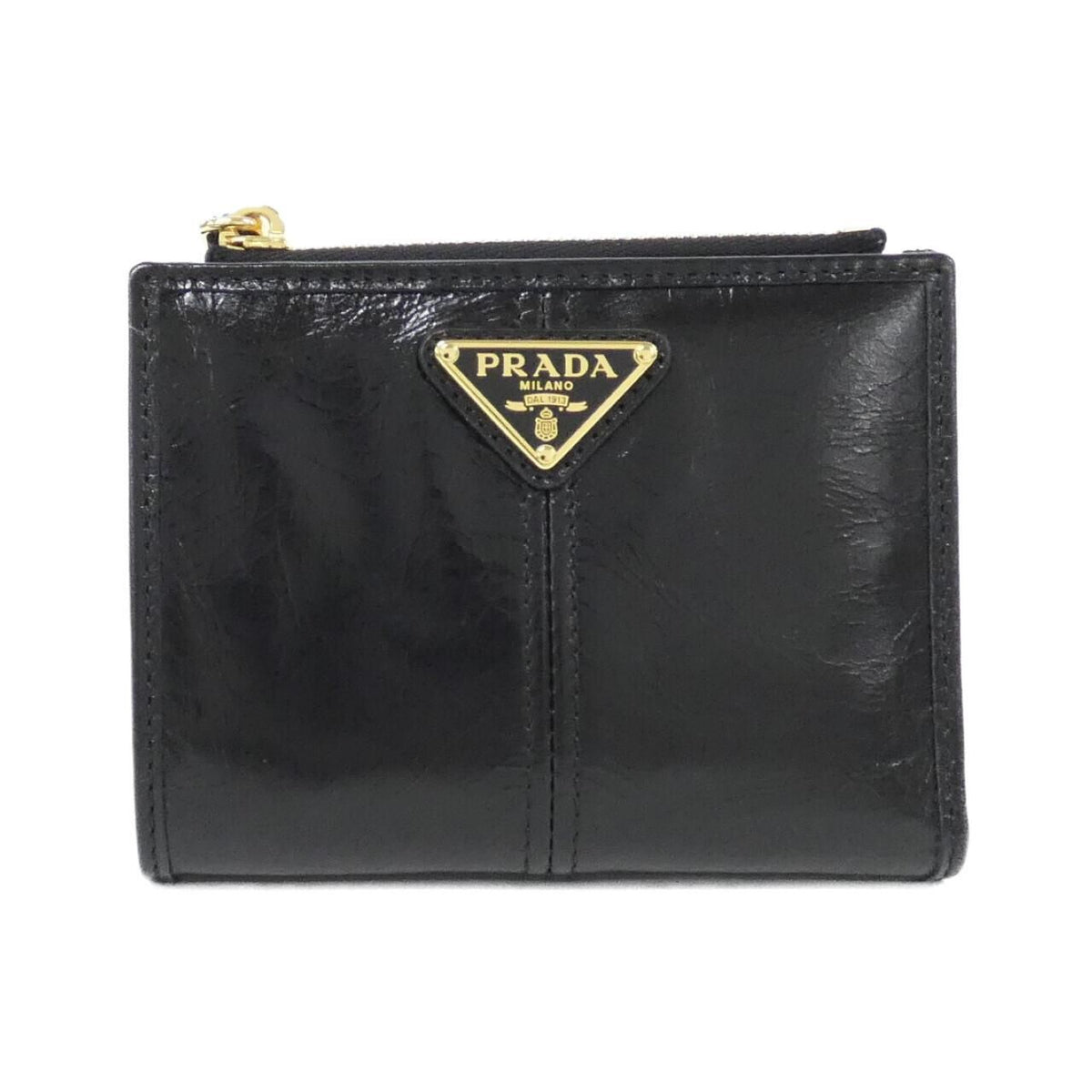 Prada Wallet Gold