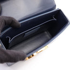 Dior Shoulder Bag 30 Montaigne Box Blue Navy Leather 30 — view 3