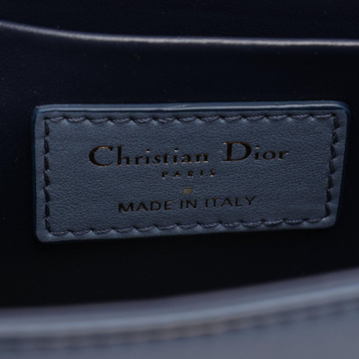 Dior Shoulder Bag 30 Montaigne Box Blue Navy Leather 30 — view 4
