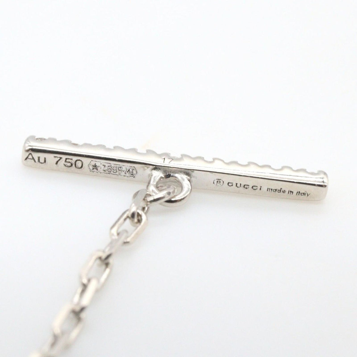 Gucci Bracelet GG Running Diamond 18k White Gold — view 4