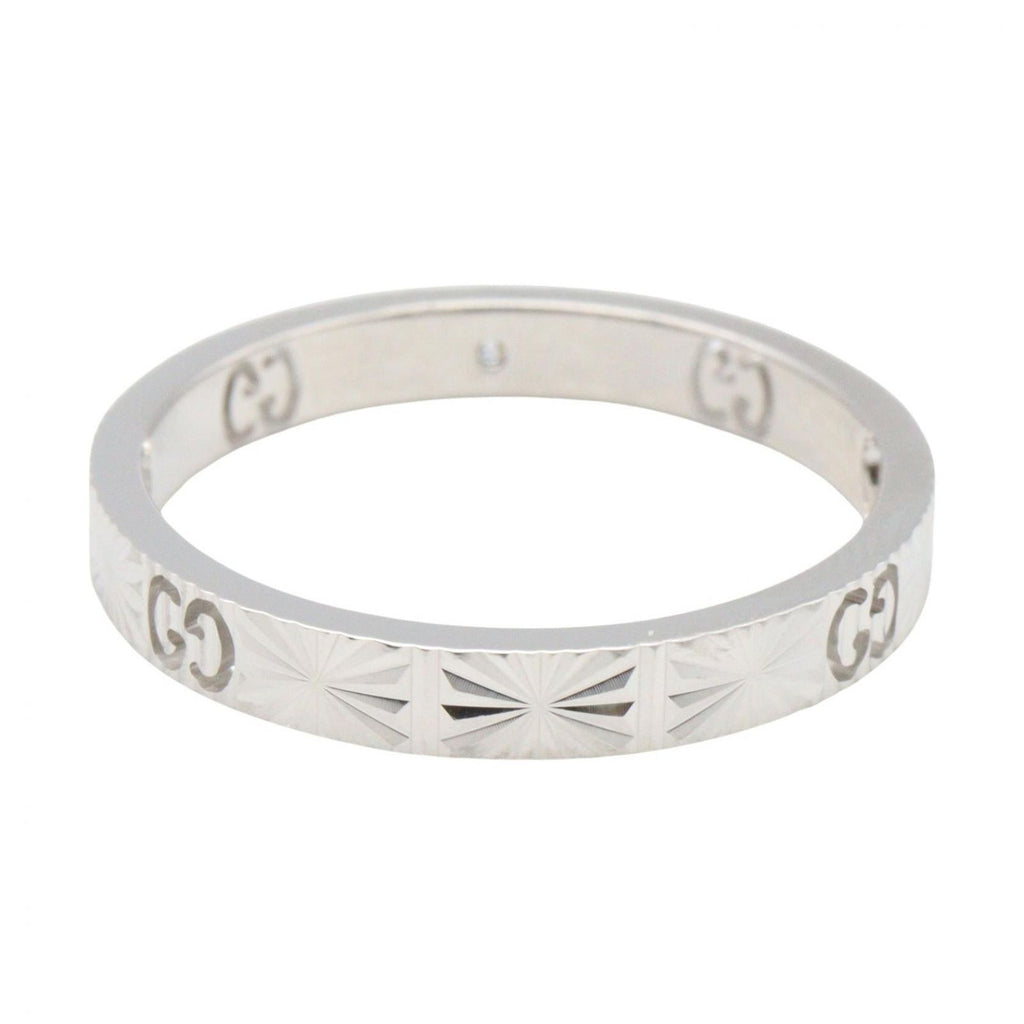 Gucci Ring Icon Heart 18k White Gold Diamond — view 3