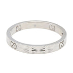 Gucci Ring Icon Heart 18k White Gold Diamond — view 3