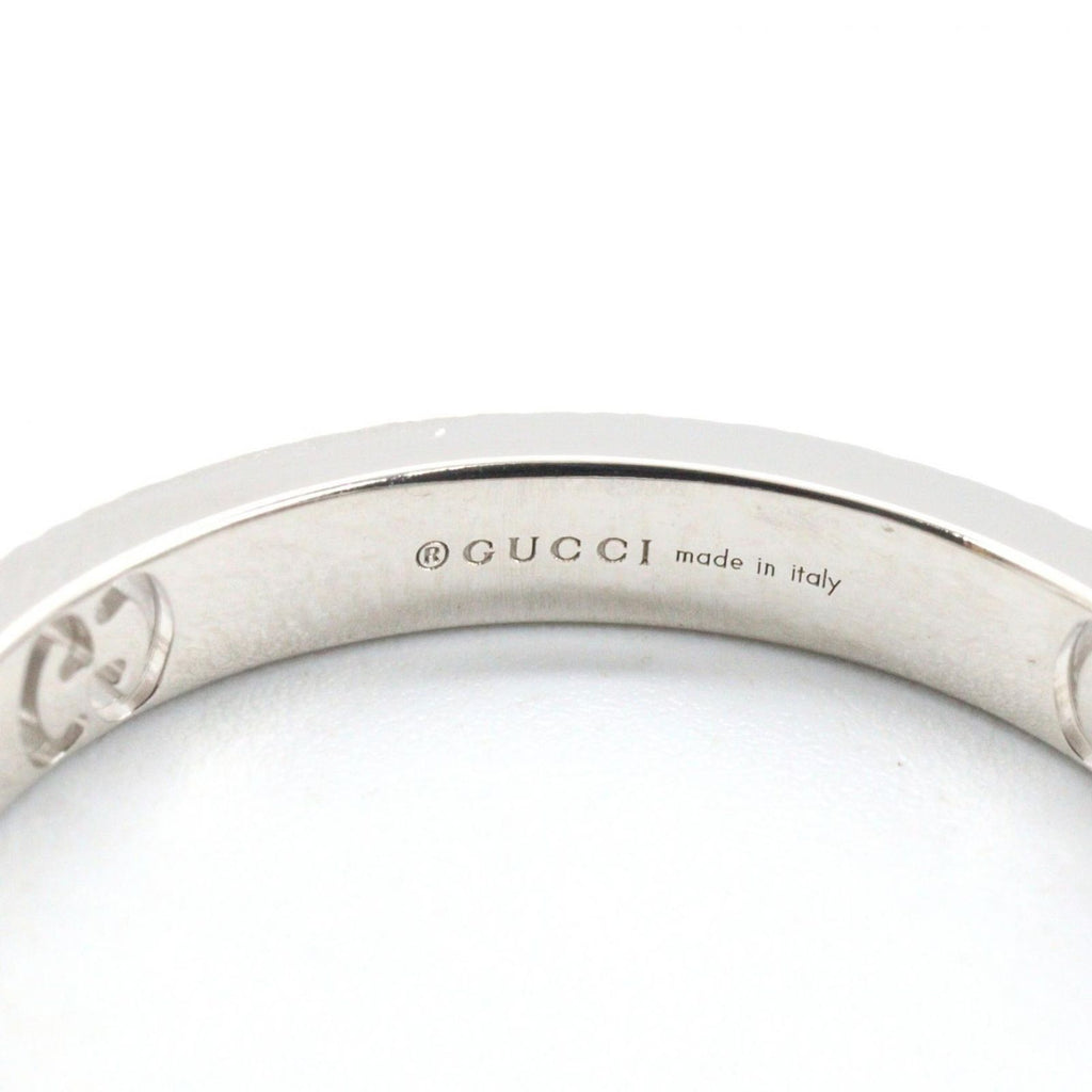 Gucci Ring Icon Heart 18k White Gold Diamond — view 5
