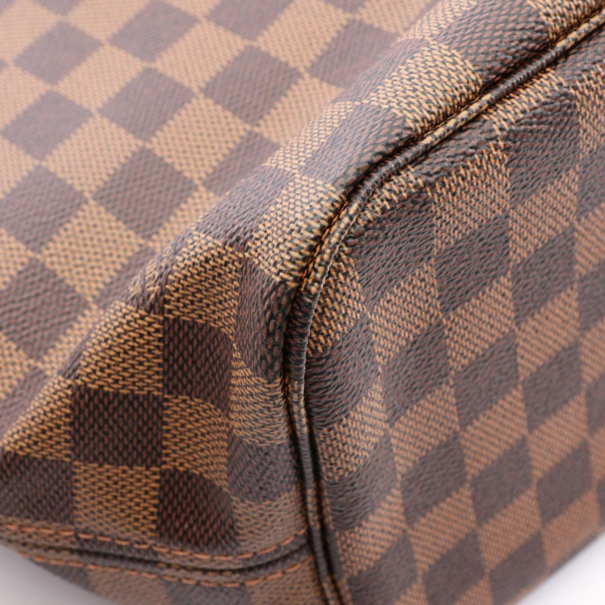 Louis Vuitton Tote Bag Neverfull MM Damier Ebene Leather — view 6