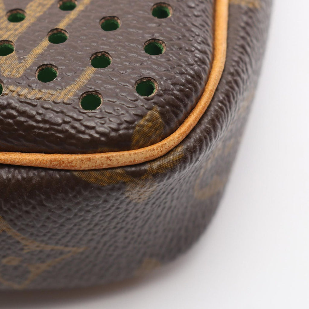 Louis Vuitton Handbag Pochette Accessoires Vert Leather — view 7