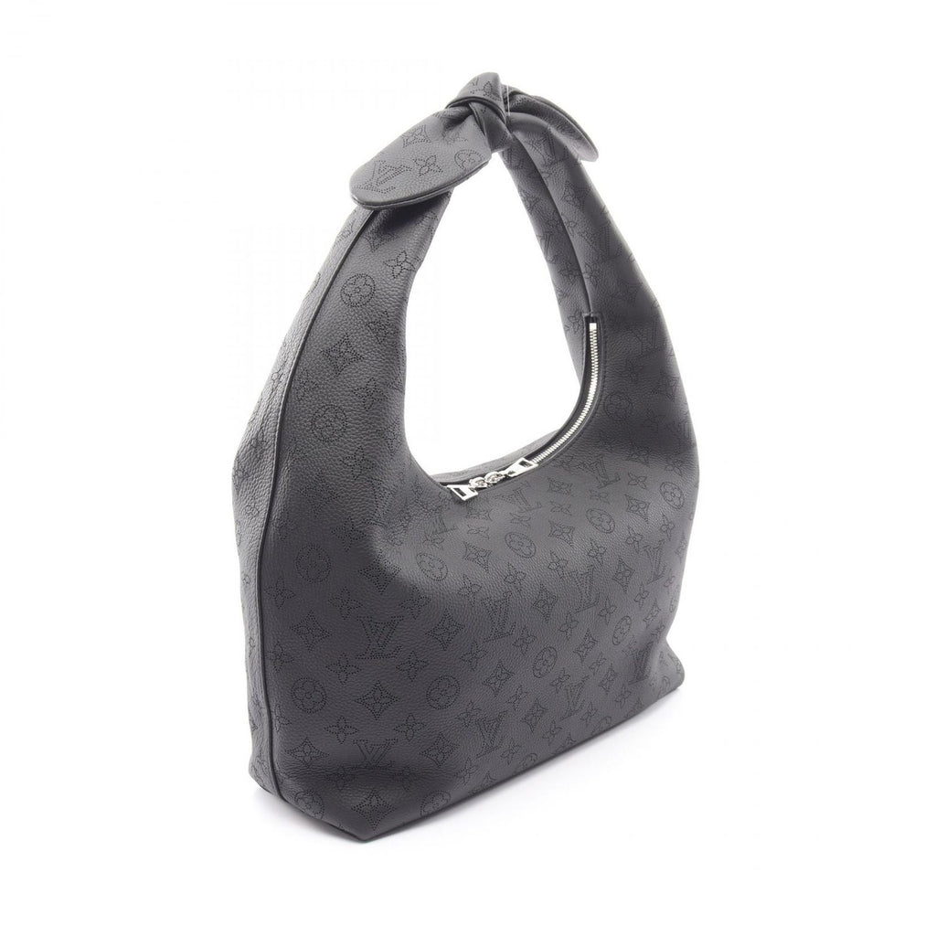 Louis Vuitton Shoulder Bag Why Knot MM Noir Leather — view 2