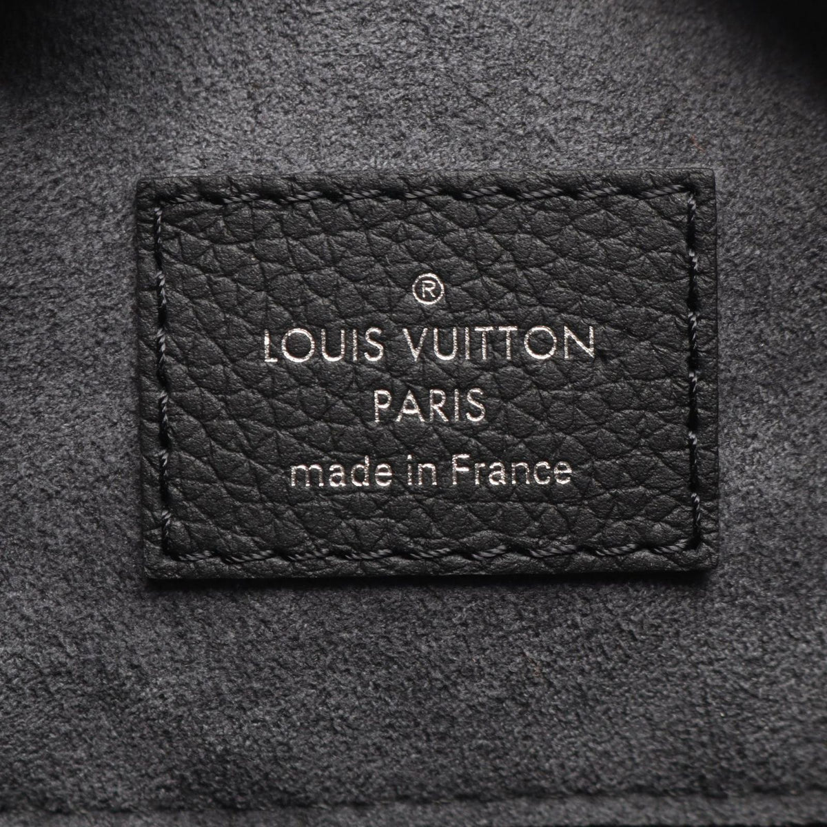 Louis Vuitton Shoulder Bag Why Knot MM Noir Leather — view 4