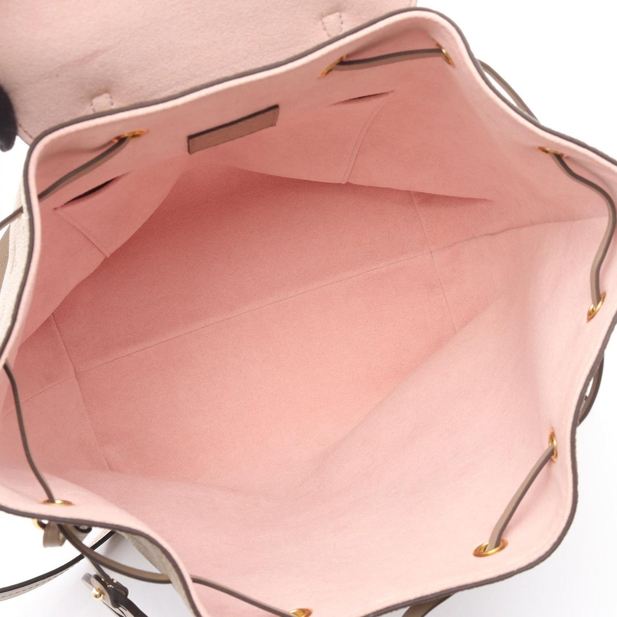 Louis Vuitton Backpack Montsouris PM Tourterelle Leather — view 3