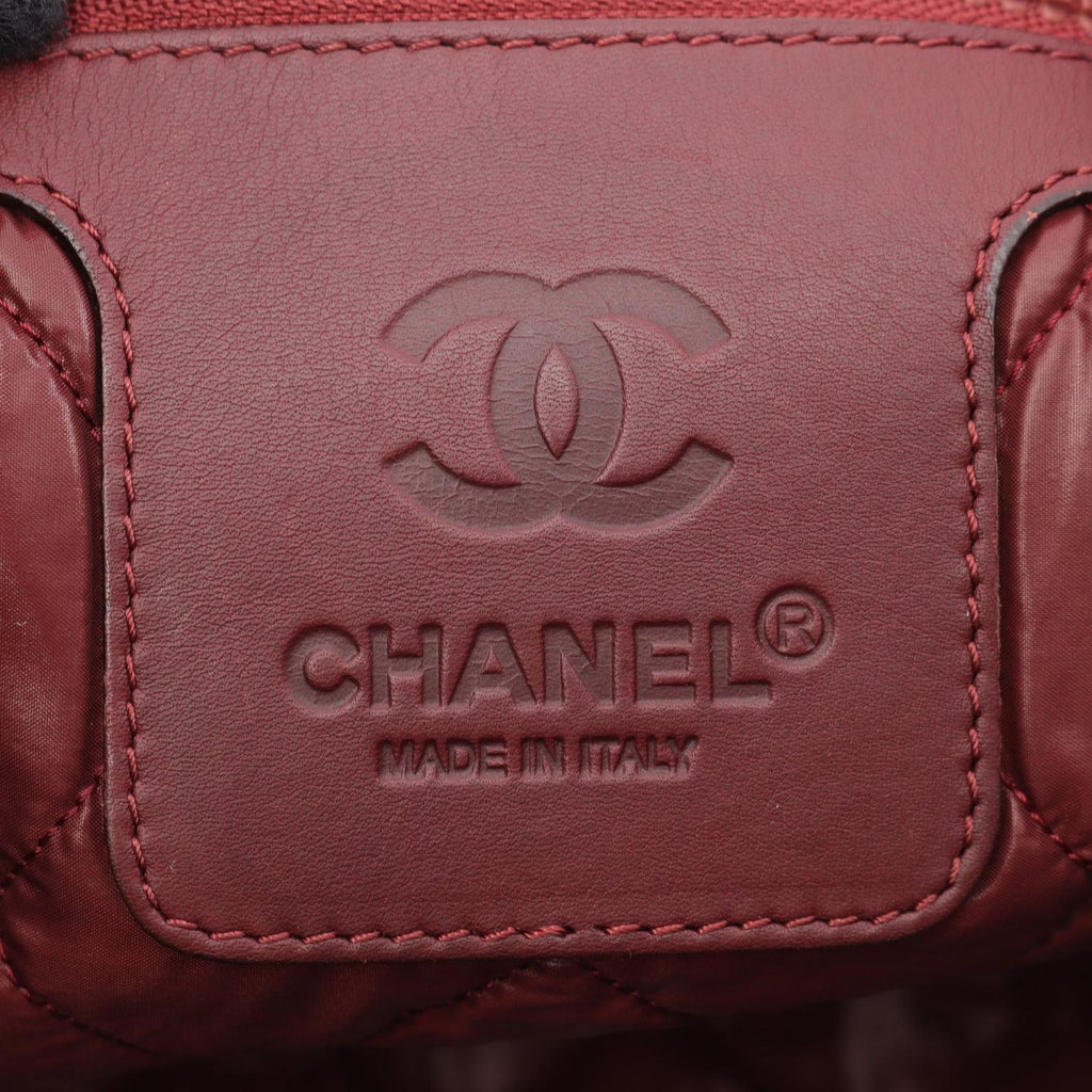 Chanel Tote Bag Coco Cocoon MM Black Nylon MM — view 4