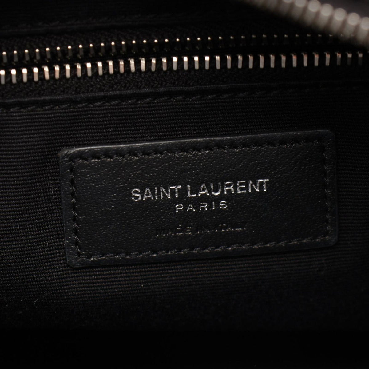 Saint Laurent Paris Shoulder Bag Loulou Black Leather Chain — view 4