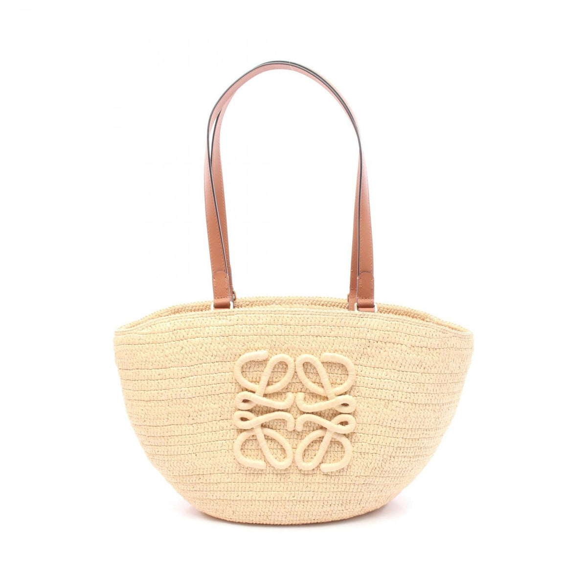 Loewe Tote Eclipse Basket Medium Leather Shoulder Bag — view 5