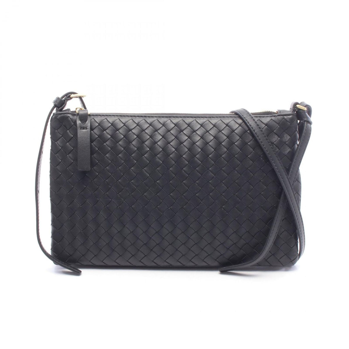 Bottega Veneta Shoulder Bag Intrecciato Piccolo Medium Pouch Leather