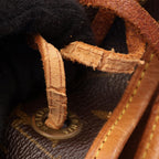 Louis Vuitton Backpack Montsouris MM Monogram Leather — view 6