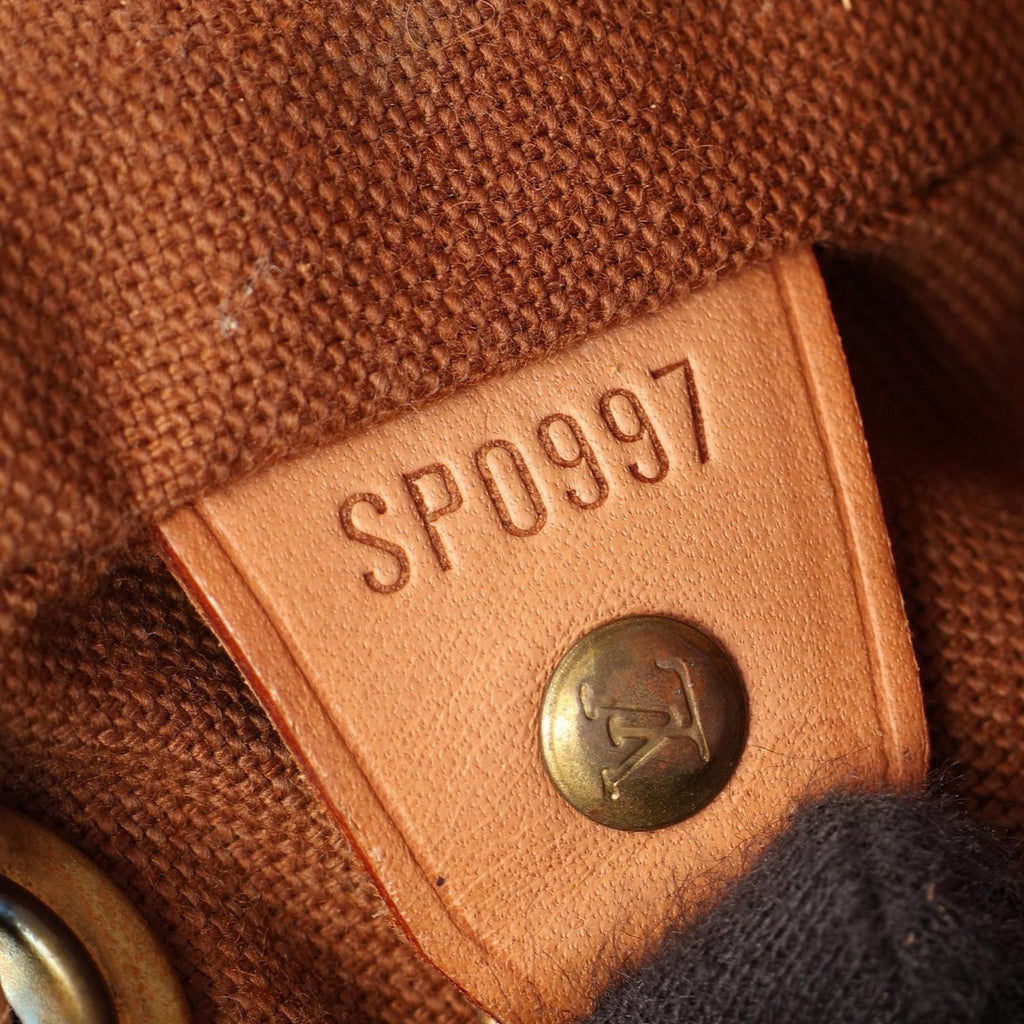Louis Vuitton Backpack Montsouris MM Monogram Leather — view 5