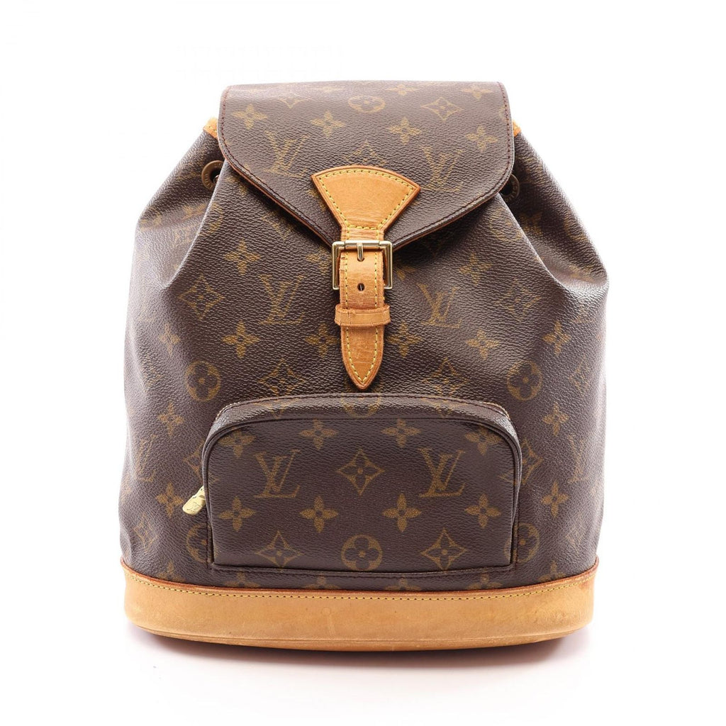 Louis Vuitton Backpack Montsouris MM Monogram Leather