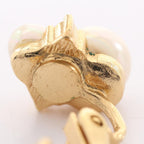 Dior Earrings Vintage Gold — view 6