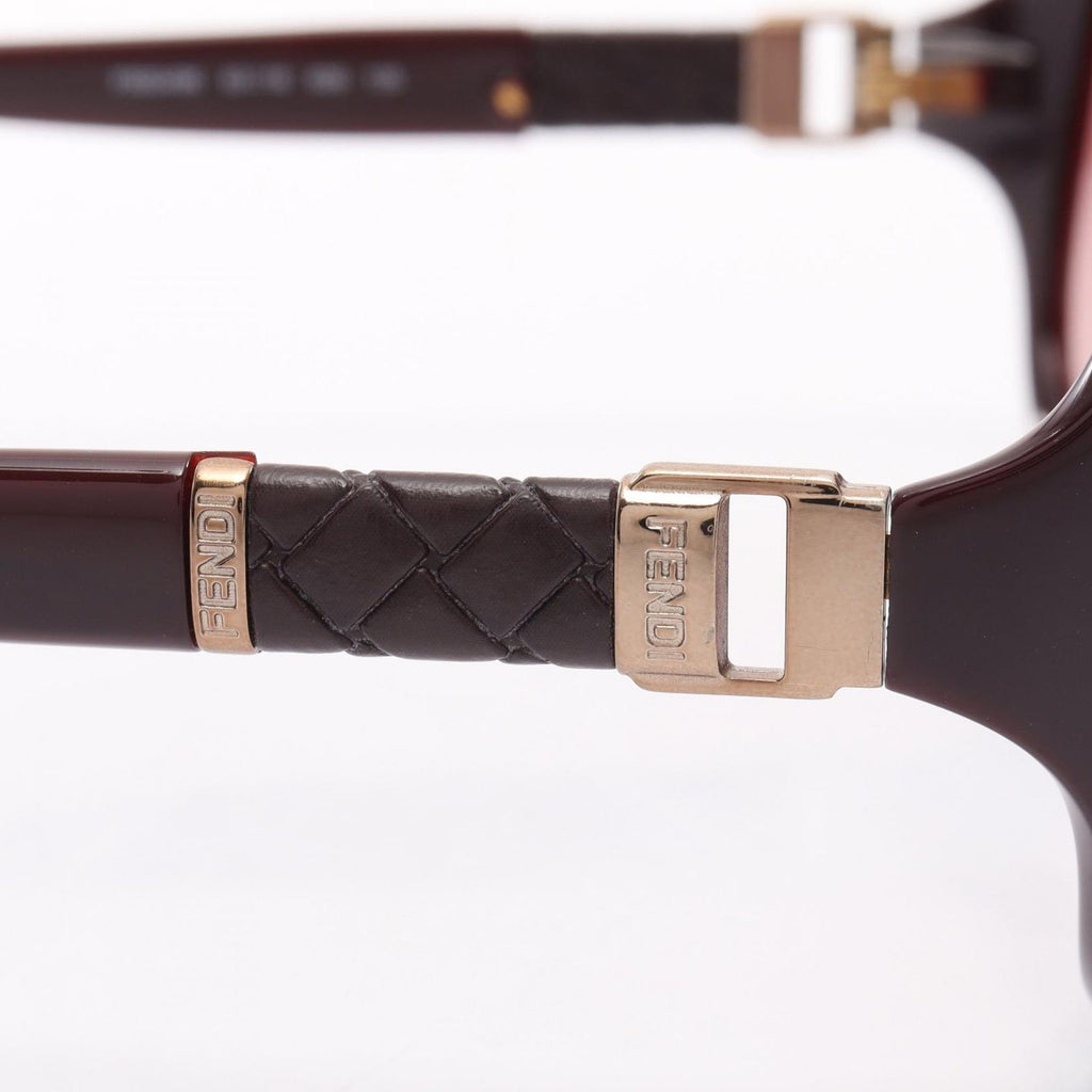 Fendi Sunglasses Spy Contrast Leather Eyewear — view 7
