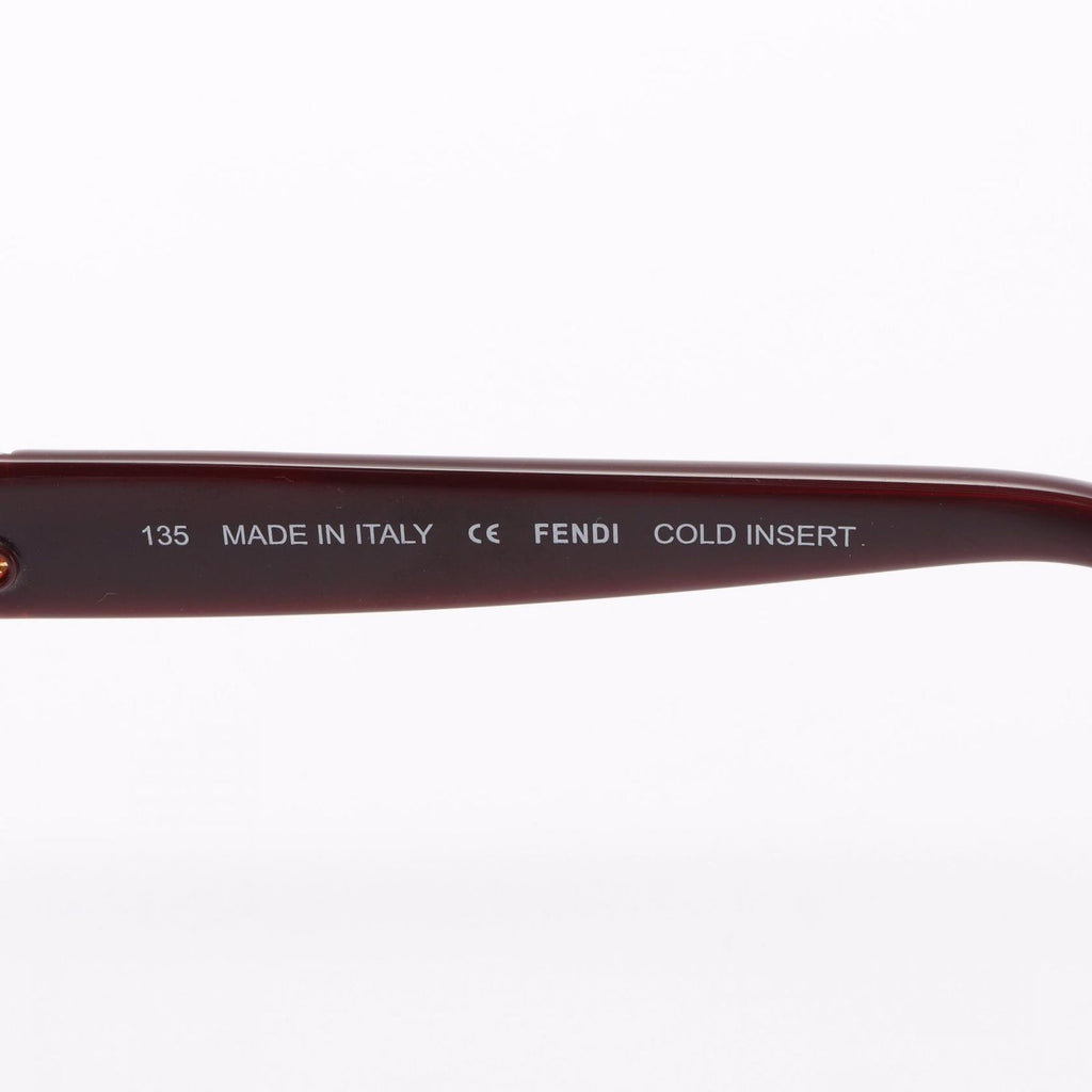 Fendi Sunglasses Spy Contrast Leather Eyewear — view 4