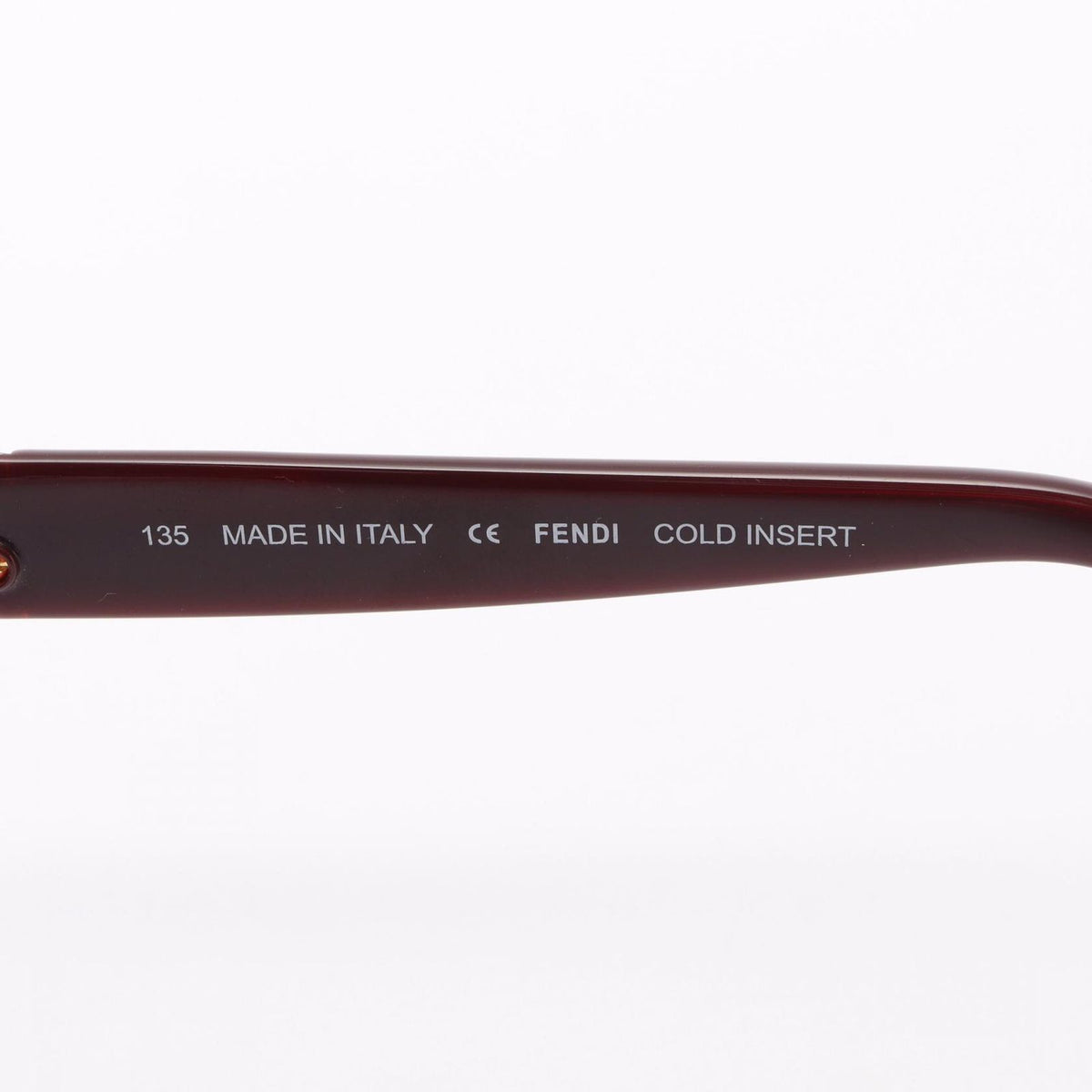 Fendi Sunglasses Spy Contrast Leather Eyewear — view 4