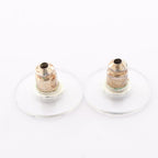 Chanel Earrings CC Logo Heart — view 6