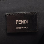 Fendi Backpack Diagonal Zucca Black Gray Yellow Nylon — view 4