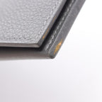 Hermes Bifold Wallet M S Toutenmain Gris Meyer Leather — view 7