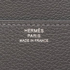 Hermes Bifold Wallet M S Toutenmain Gris Meyer Leather — view 4