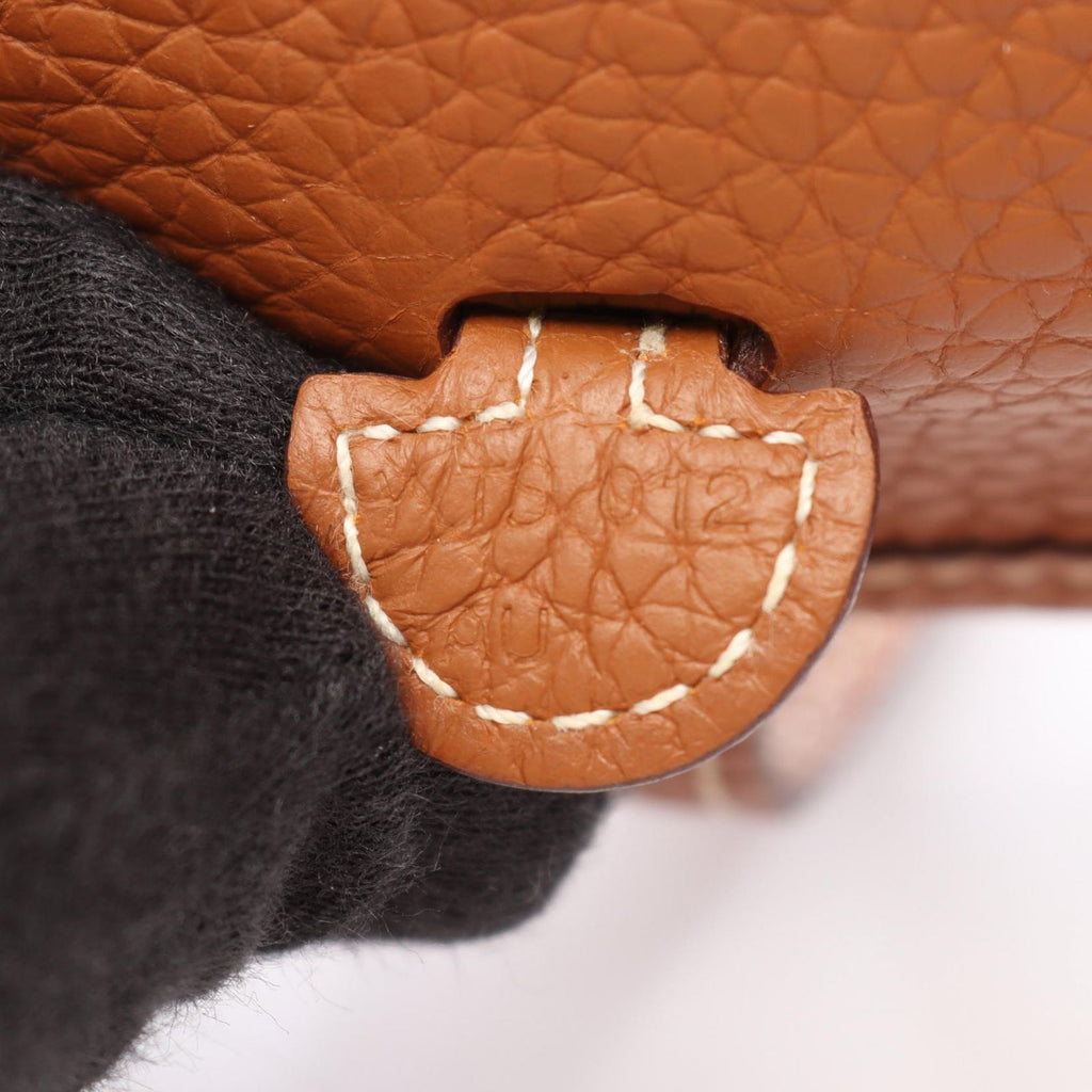 Hermes Shoulder Bag Evelyne TPM Amazon Gold Leather TPM — view 5