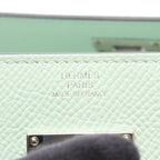 Hermes Shoulder Bag Kelly to Go Vert Peppermint Leather Long — view 4