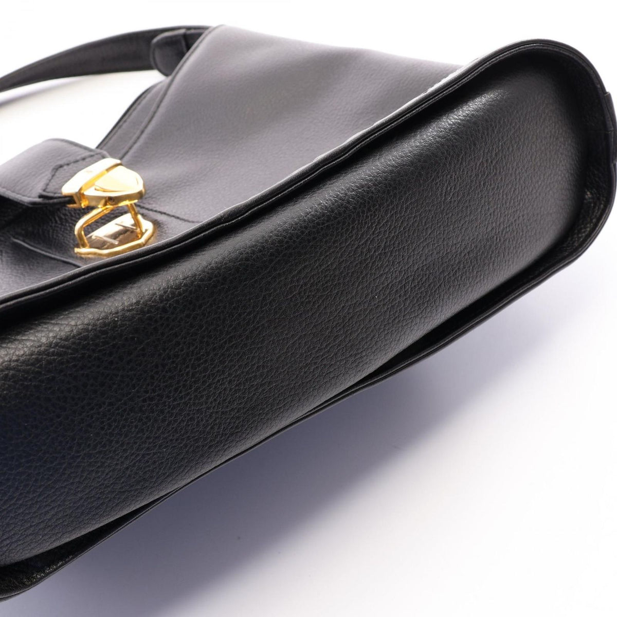 Saint Laurent Shoulder Bag Black Leather — view 7