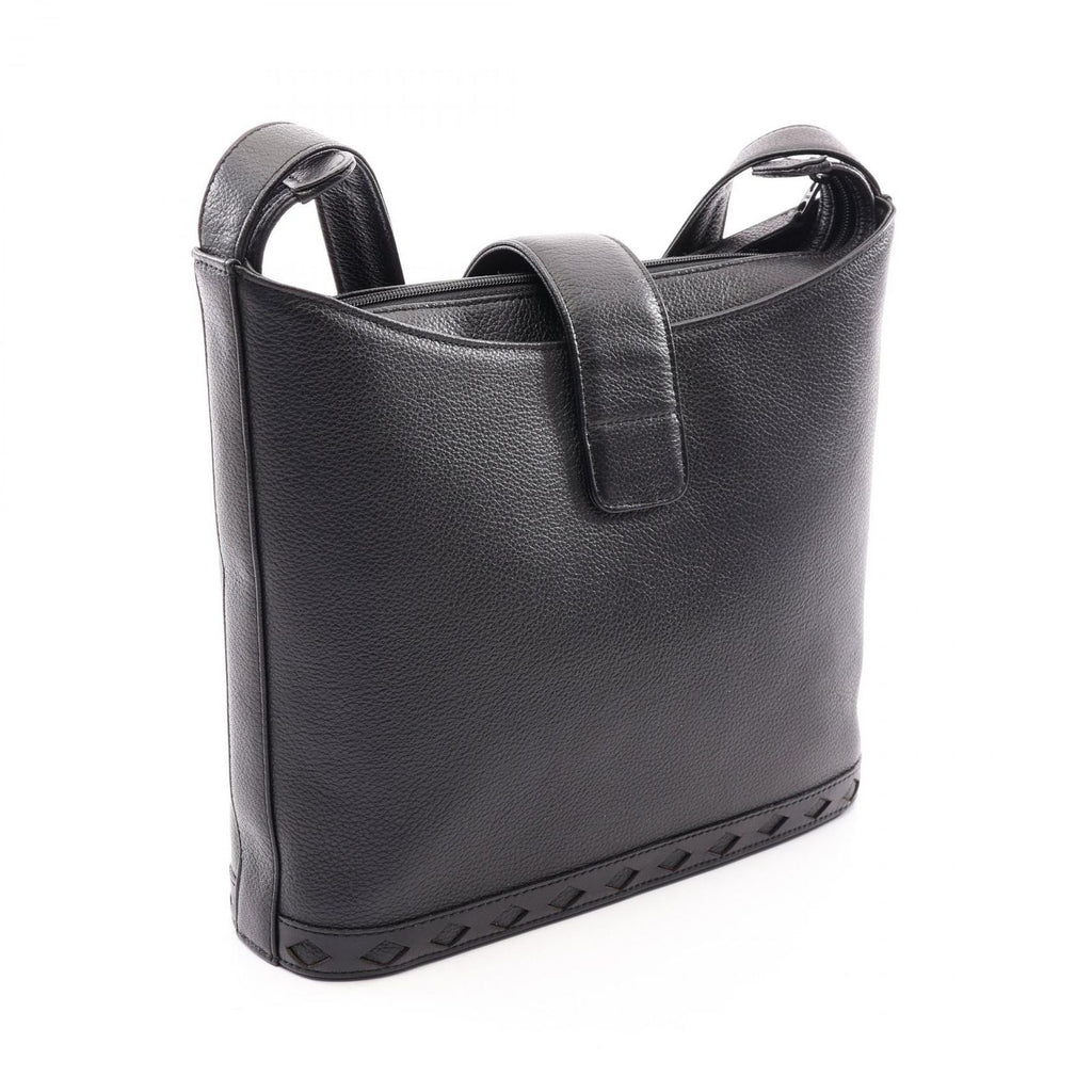 Saint Laurent Shoulder Bag Black Leather — view 2