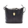 Saint Laurent Shoulder Bag Black Leather
