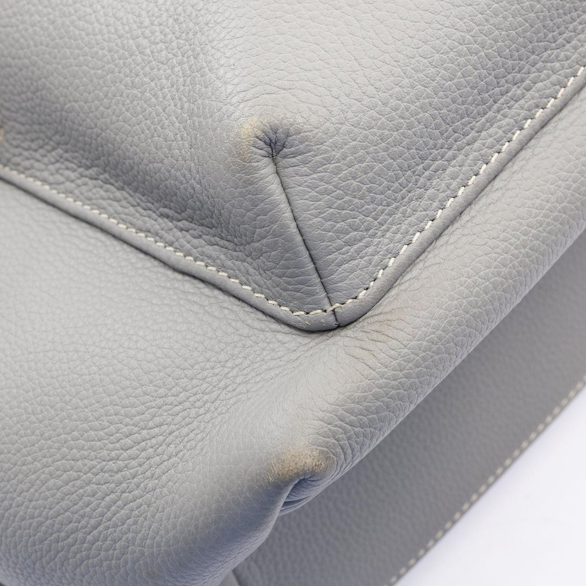 Dior Backpack Rider Gray White Leather — view 8