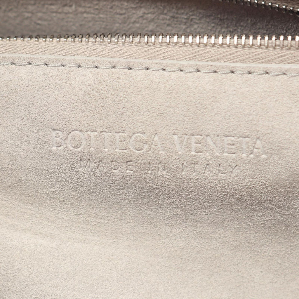 Bottega Veneta Tote Bag Small Arco Maxi Intrecciato 2-Way Charcoal Gray Leather — view 4