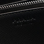 Prada Round Wallet Tessuto ST Camo Camouflage Khaki Nylon Saffiano Leather — view 4