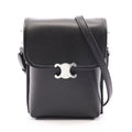 Celine Shoulder Bag Vertical Pouch Soft Triomphe 105 Leather