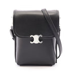 Celine Shoulder Bag Vertical Pouch Soft Triomphe 105 Leather