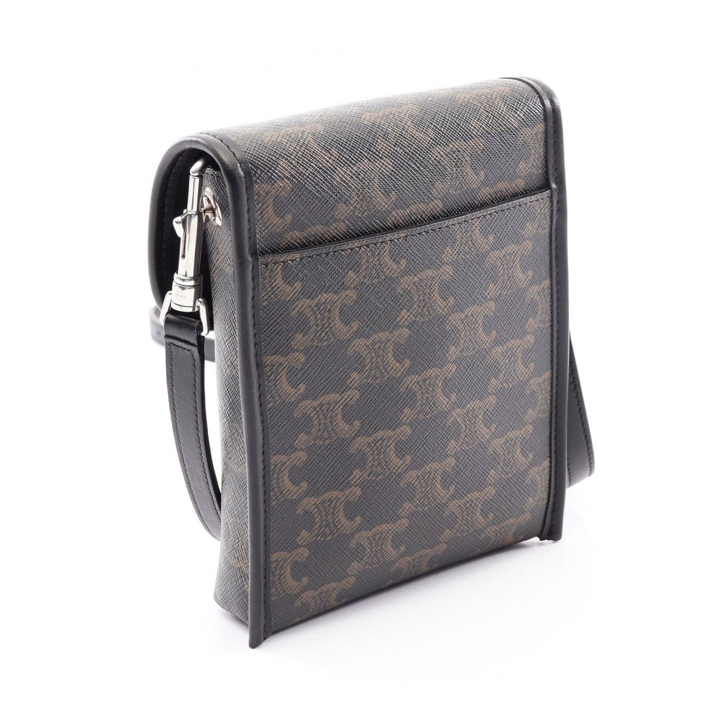Celine Shoulder Bag Vertical Pouch Soft Triomphe Leather — view 2