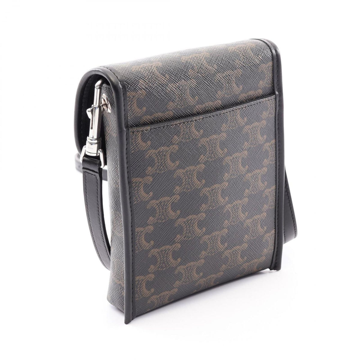 Celine Shoulder Bag Vertical Pouch Soft Triomphe Leather — view 2